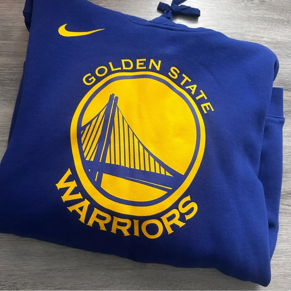 Nike Golden State Warriors Men’s Blue Hoodie
